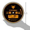 FOXBC 184mm להבי מסור עגולים 60T החלפת DeWalt DWA171460, פרויד דיאבלו D0760A D0760X - AliExpress 1420 - Image 2