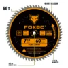 FOXBC 184mm להבי מסור עגולים 60T החלפת DeWalt DWA171460, פרויד דיאבלו D0760A D0760X - AliExpress 1420 - Image 3