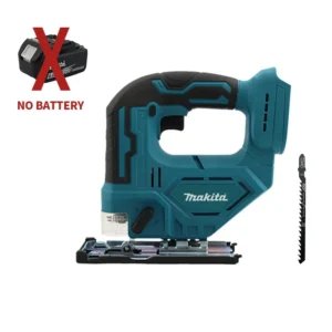 Makita DJV182Z 340W Brushless Jigsaw 18V Without Battery with Saw Blade Cordless Barrel Handle Portable Carpenter Power Tool - AliExpress 1420 - Color : No Battery - Plug Type : us