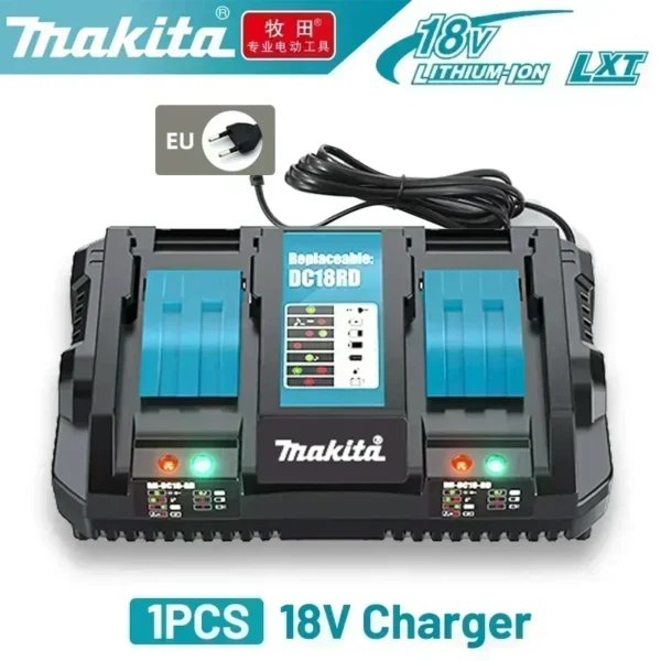 100% original Makita battery, 18V 6.0Ah rechargeable battery, replacing Makita BL1830BL1840BL1850BL1860B, power tool battery - AliExpress  - Ships From : CHINA - Color : Makita Double Charge