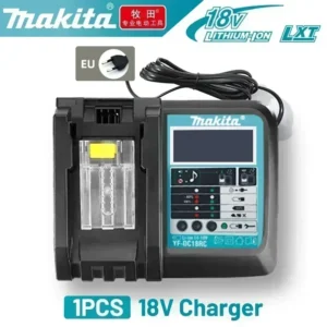 100% original Makita battery, 18V 6.0Ah rechargeable battery, replacing Makita BL1830BL1840BL1850BL1860B, power tool battery - AliExpress  - Ships From : CHINA - Color : MaKita DC18RC LED